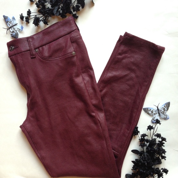 7 For All Mankind Pants - 7 for all mankind faux snakeskin pants skinny